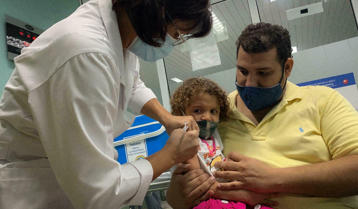 In a world first, Cuba vaccinates children aged two years